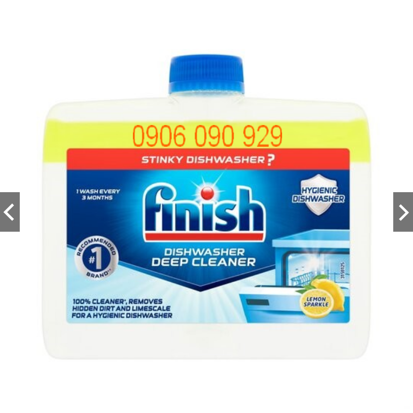 Bột rửa bát finish 2.5kg dùng cho Máy rửa bát