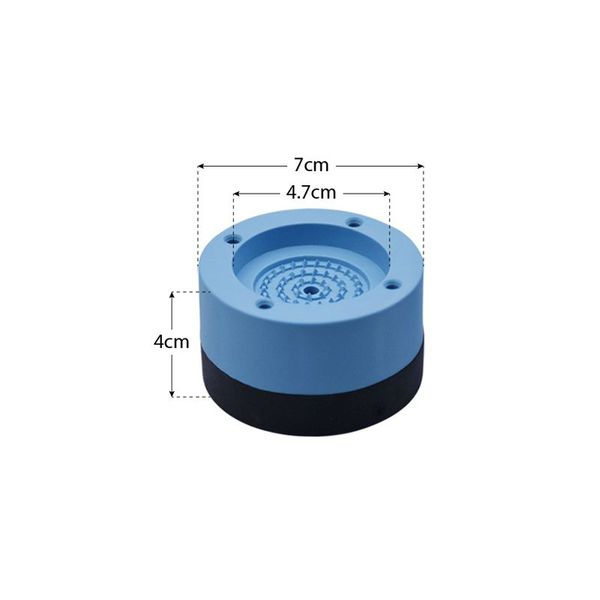 Đế chống rung silicon cho máy giặt tủ lạnh ( set 4c)