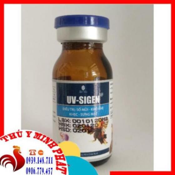 Sigen - sổ mũi - khò khè - khẹt - sưng mặt