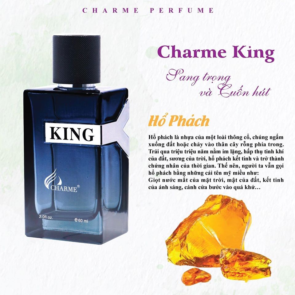 Nước Hoa Nam King 60ml Lịch Lãm , Quyến Rũ