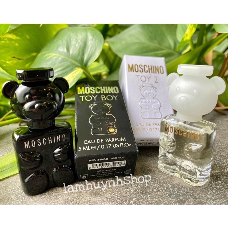 [ CHÍNH HÃNG] Nước hoa mini MOSCHINO TOY 2 5ml