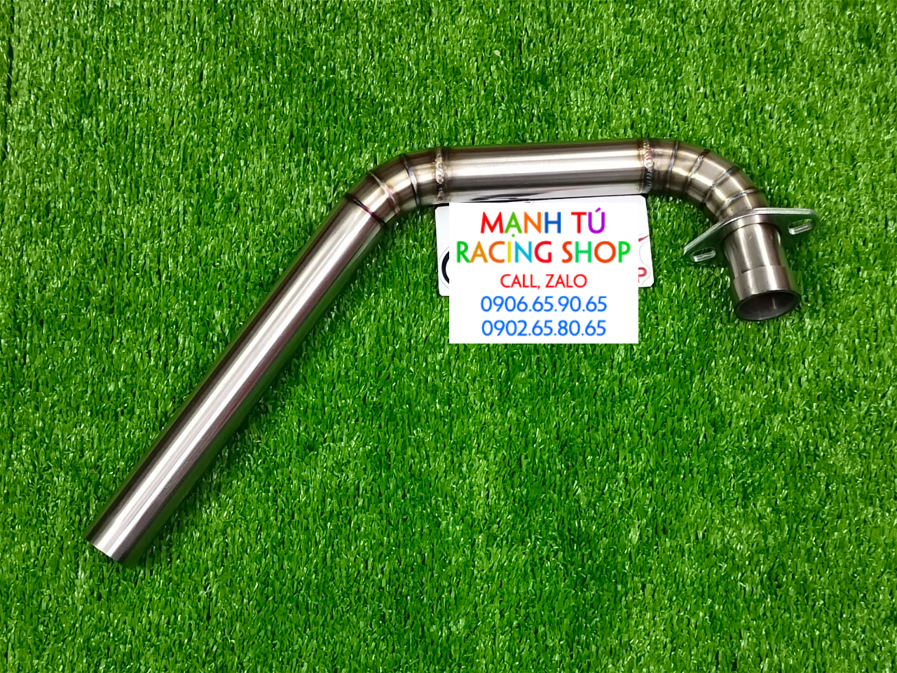 Cổ pô 34mm-exciter 135-5 số racing - mạnh tú mts