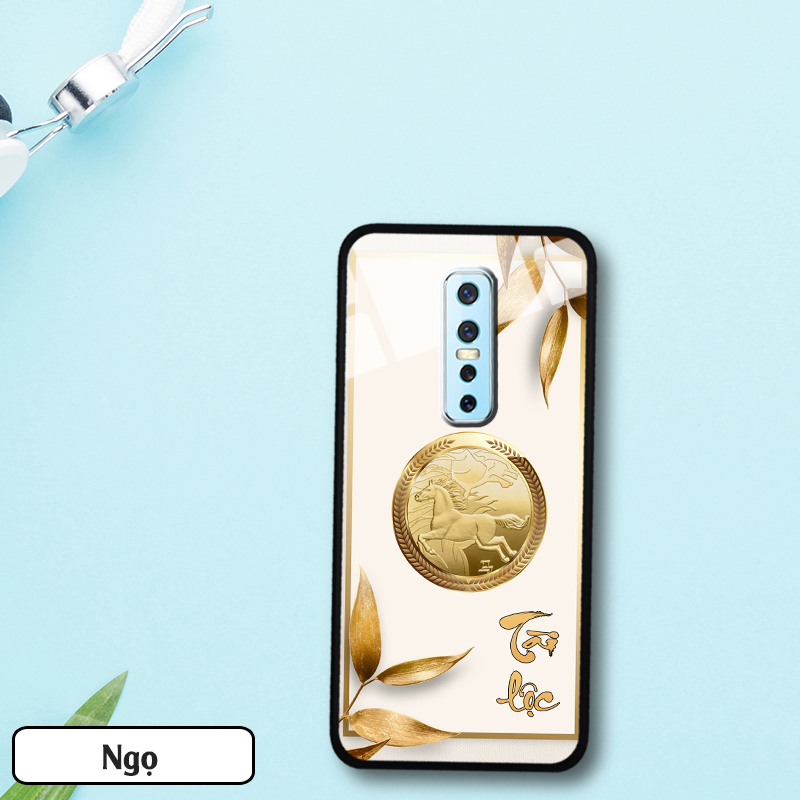 Ốp lưng kính 12 con giáp cho Vivo V17