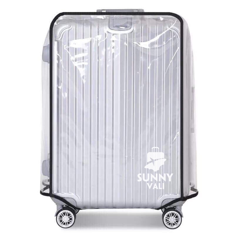 Bọc vali SUNNY trong, dày dặn size 20-24
