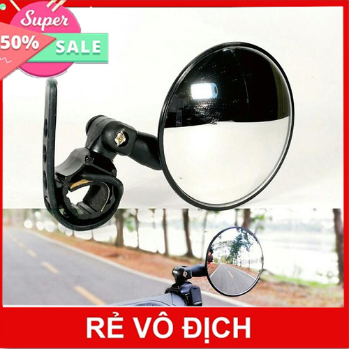 Combo 2 gương chiếu hậu xe đạp xoay 360 độ