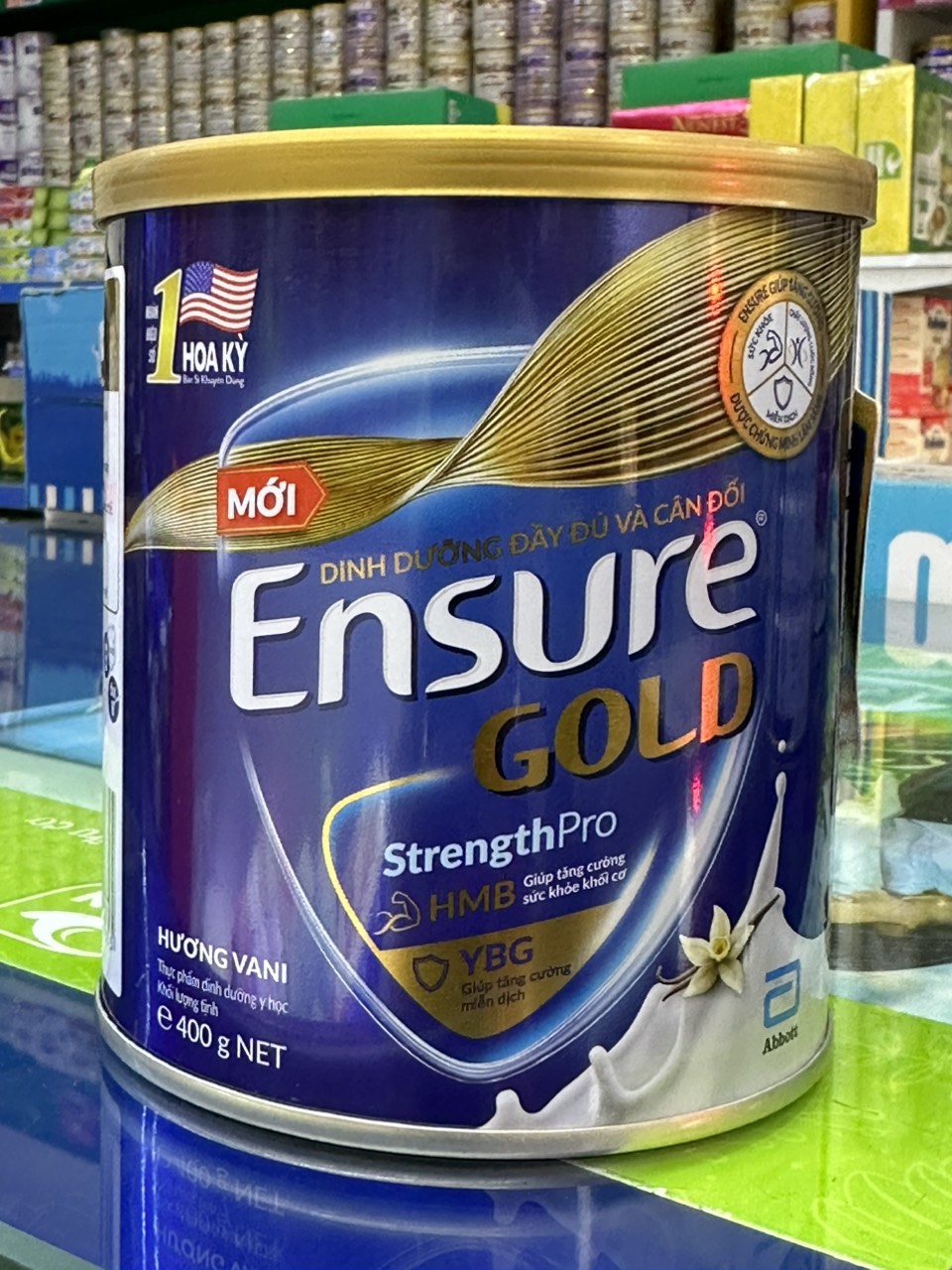 Sữa bột ensure gold 380g
