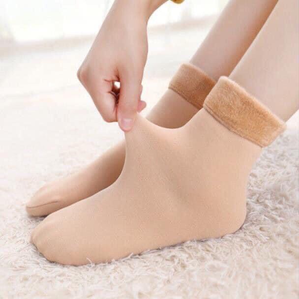 Tất chân lót lông siêu ấm ( 1 đôi- 2 chiếc)