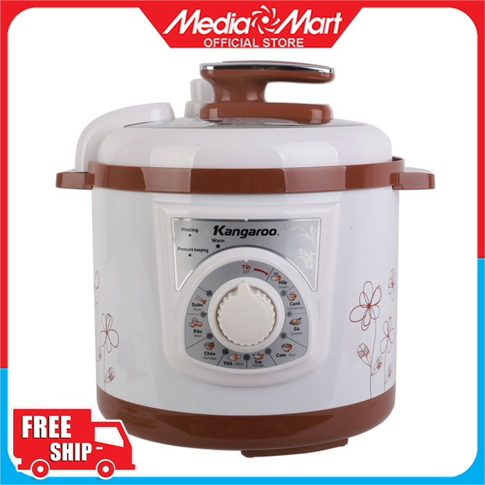 Nồi áp suất điện 6L Kangaroo KG136