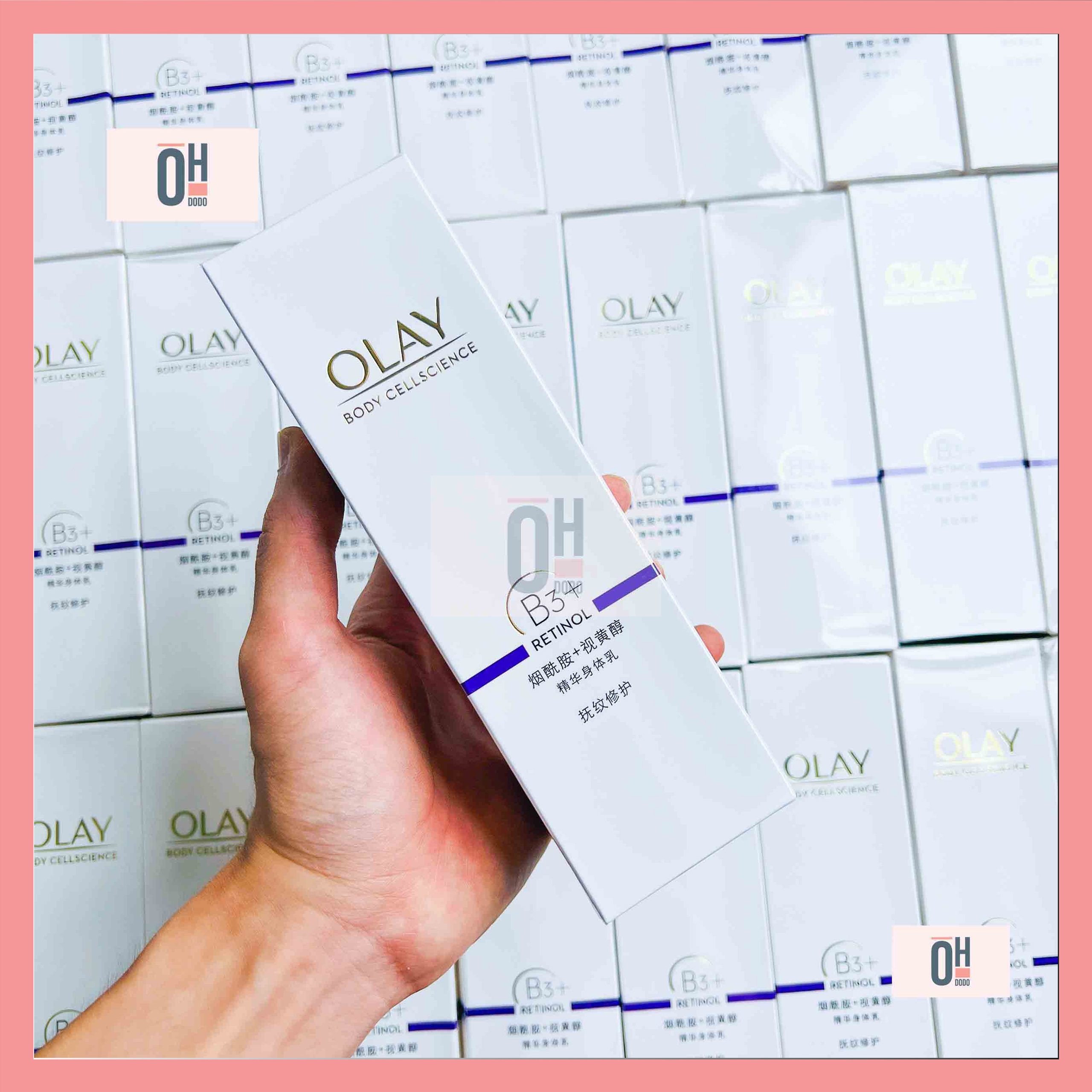 olay b3 retinol dưỡng thể trắng da 250ml