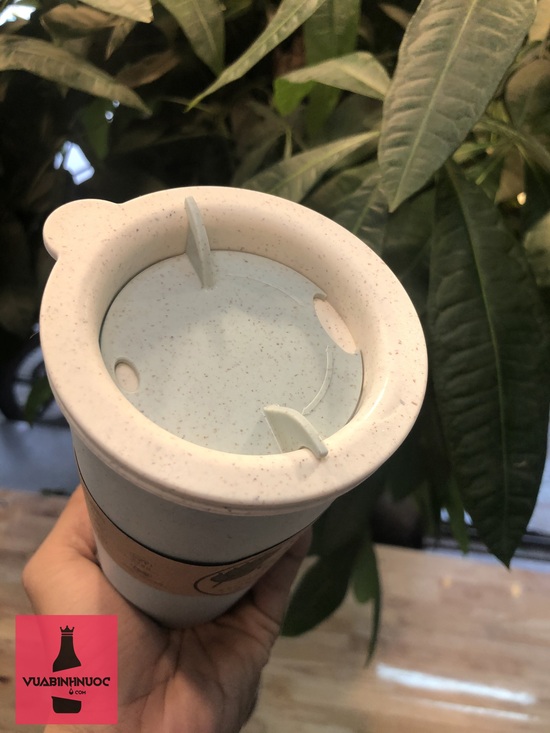 Bình nước nhựa lúa mạch nắp xoay 400ml