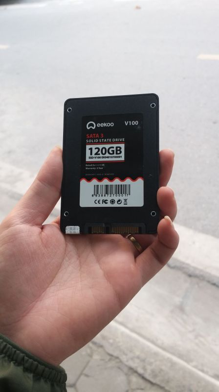Bảng giá Ổ cứng SSD 120gb bảo hành 3 năm EEKOO 2.5 inch Phong Vũ