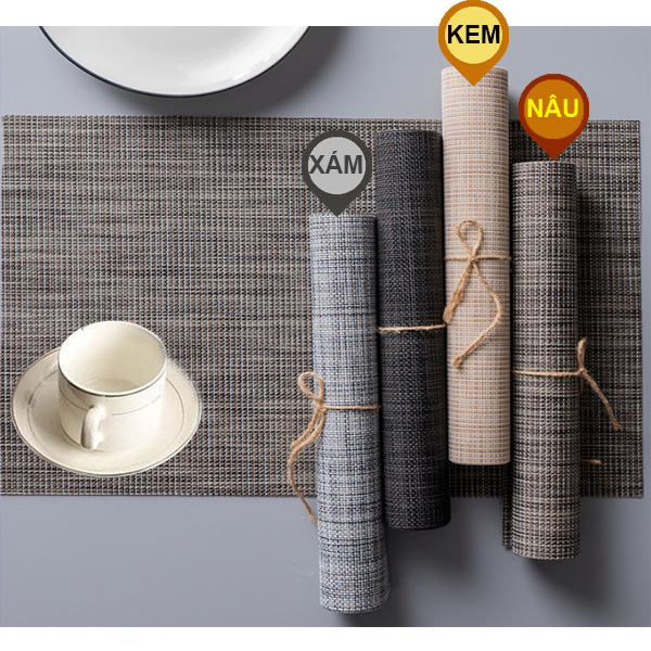 Khăn Lót Chén Dĩa Vintage Kiểu Nhật