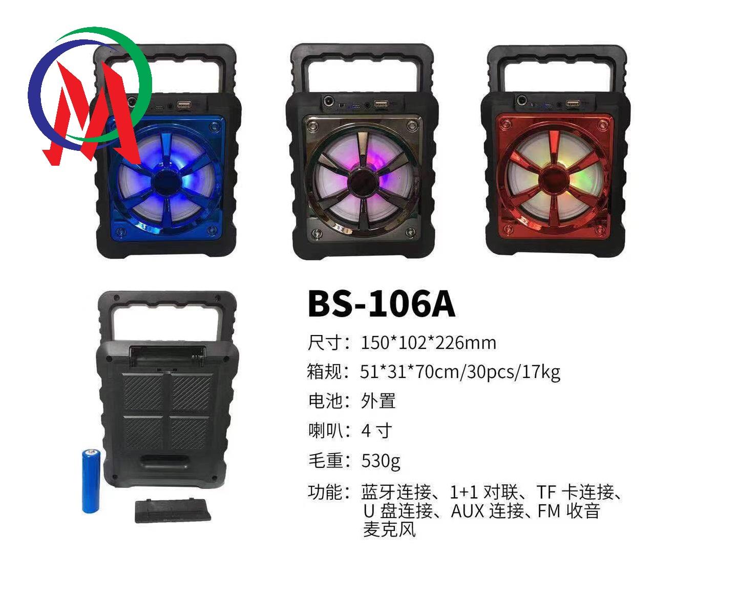 Loa bluetooth Karaoke BS 106A