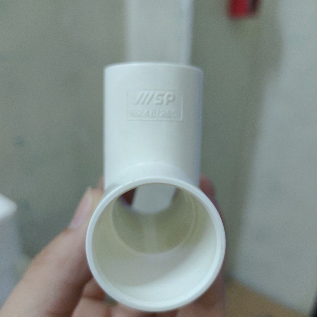 Co , cút chữ T không nắp D16 Sino E246/16S