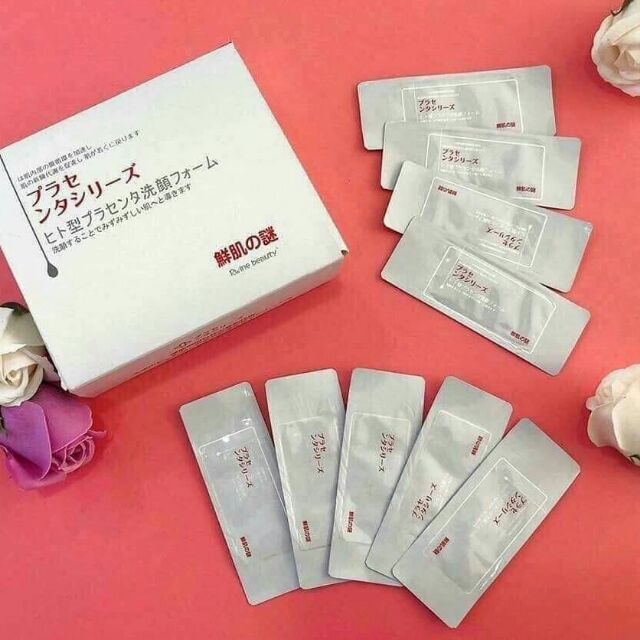 [HCM]Mặt nạ ủ trắng nhau thai cừu Nhật sủi bọt