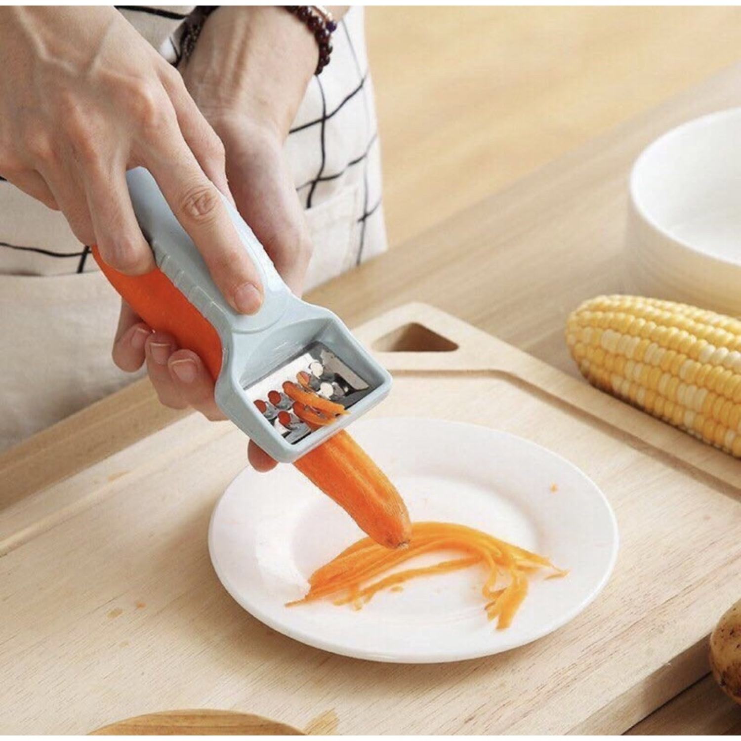 Nạo Củ Quả 2 Đầu Đa Năng Bào Sợi