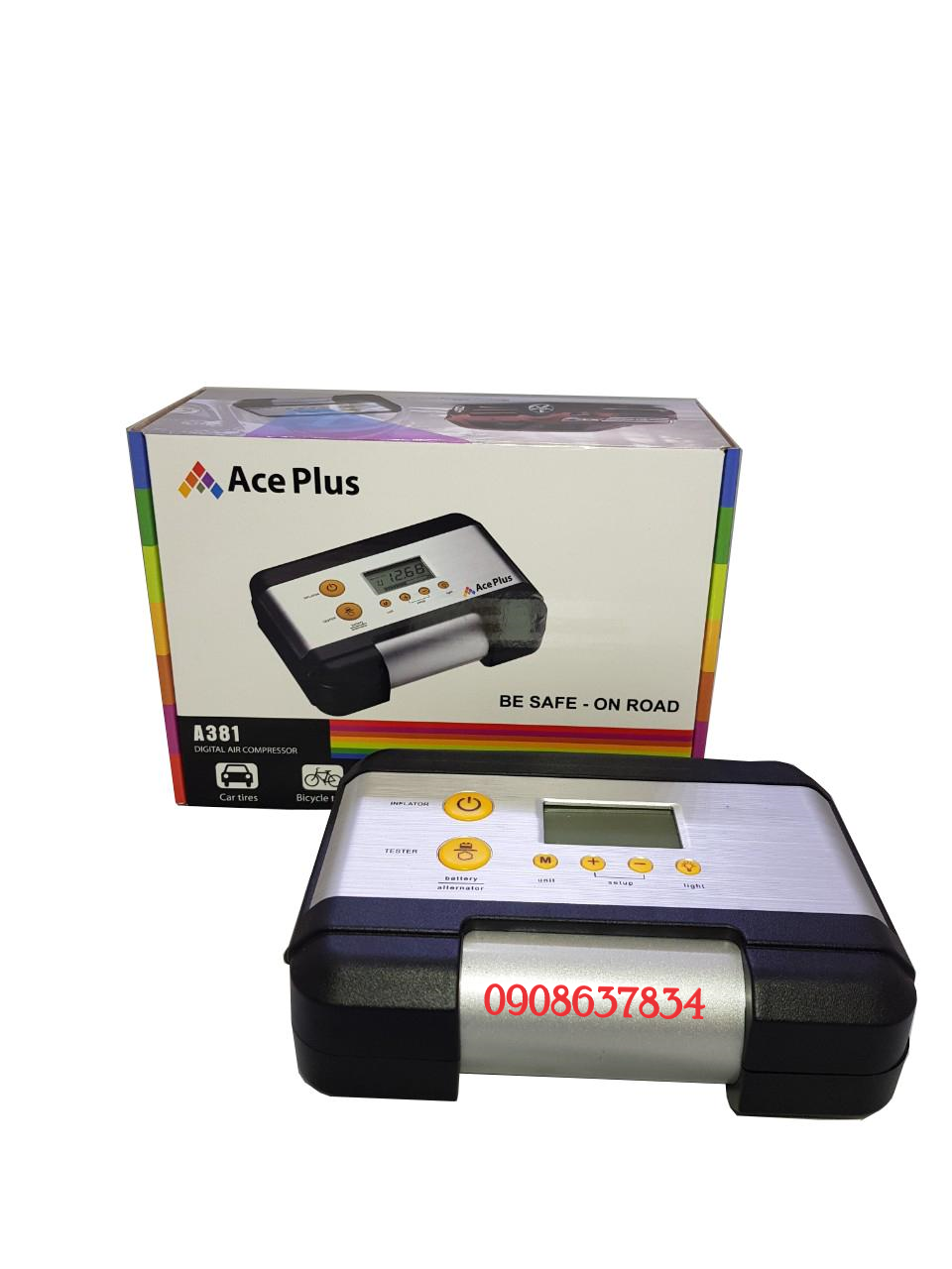 Bơm lốp kỹ thuật số ace plus a 381