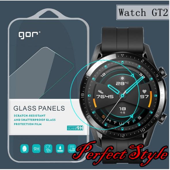 Bộ 3 miếng kính cường lực GOR cho Huawei Watch GT2 46mm/ Amazfit Pace / GT2 e