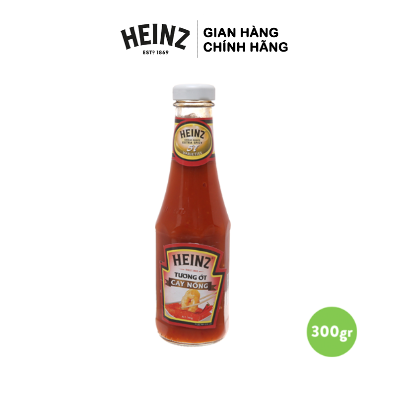 Tương Ớt Cay Nồng HEINZ 300g [Date: 02/2026]