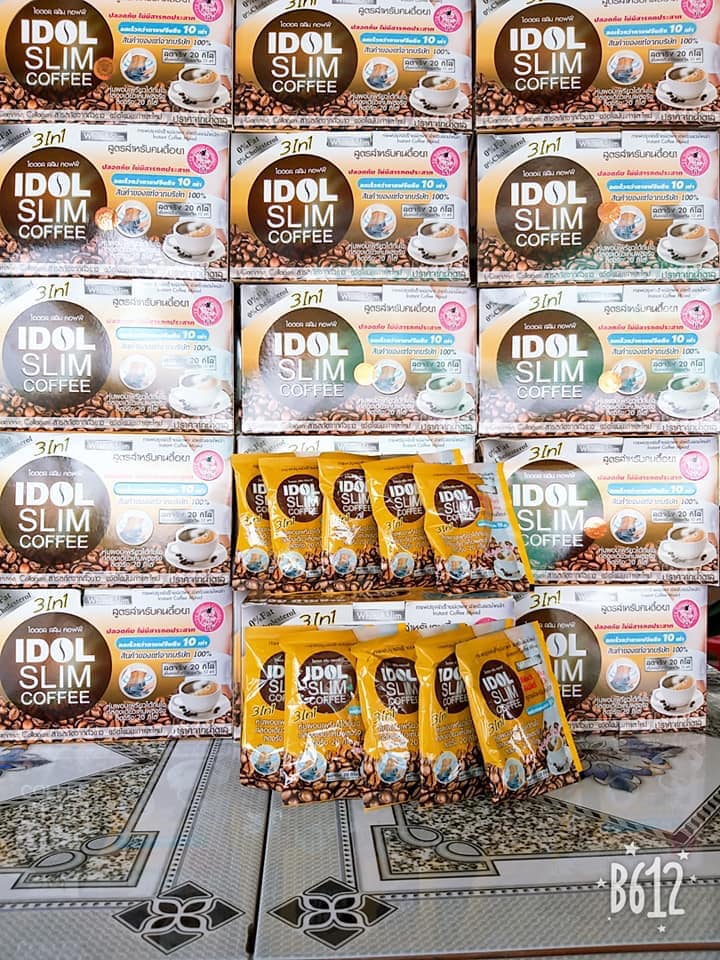 Cafe giảm cân idol slim mẫu mới