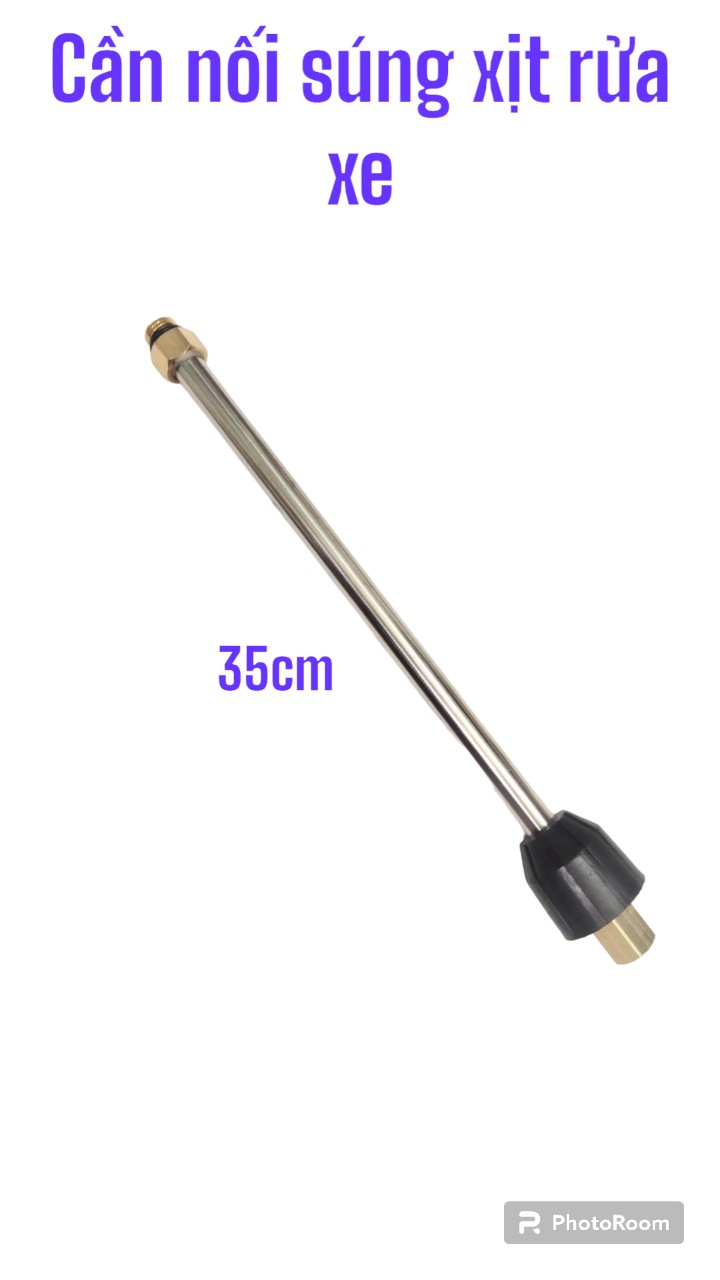 cần nối dài lắp cho súng xịt rửa xe .