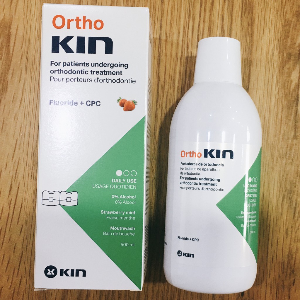 [HCM][ MINISIZE ] Nước súc miệng ORTHOKIN 12ml - Dành cho răng niềng