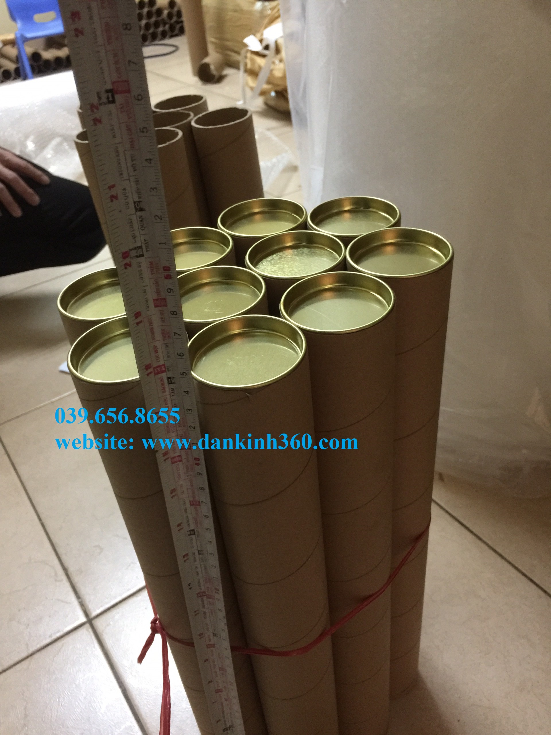 Ống Tube đựng poster A1 (10 ống)