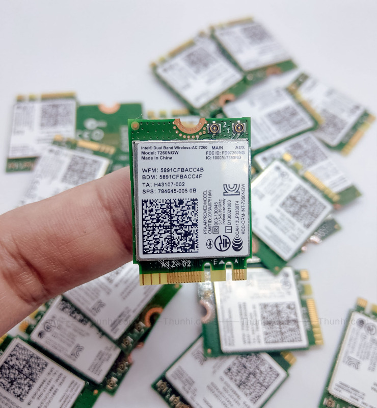 Bảng giá Card Wifi HP Intel 7260NGW Dual Band 802.11 a/b/g/n + Bluetooth 4.1 Phong Vũ