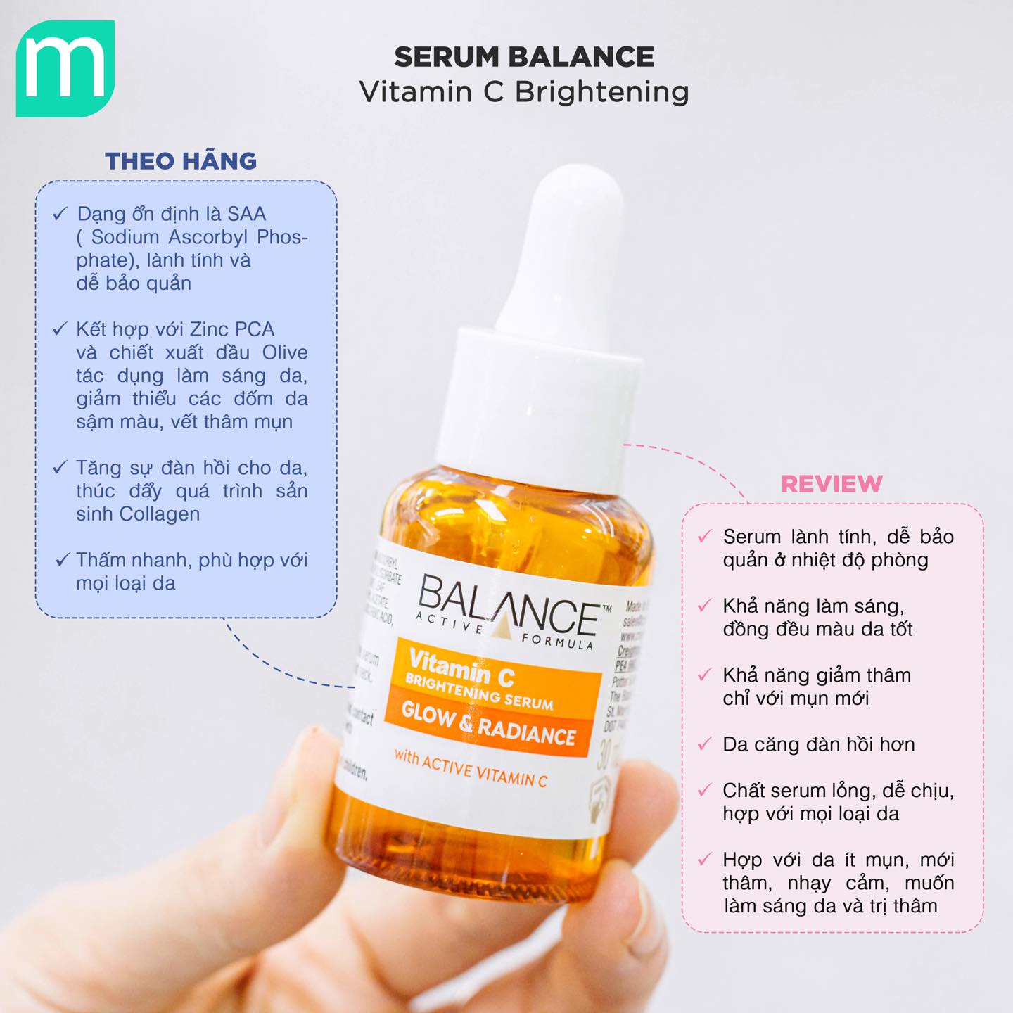 Serum Balance Vitamin C Brightening