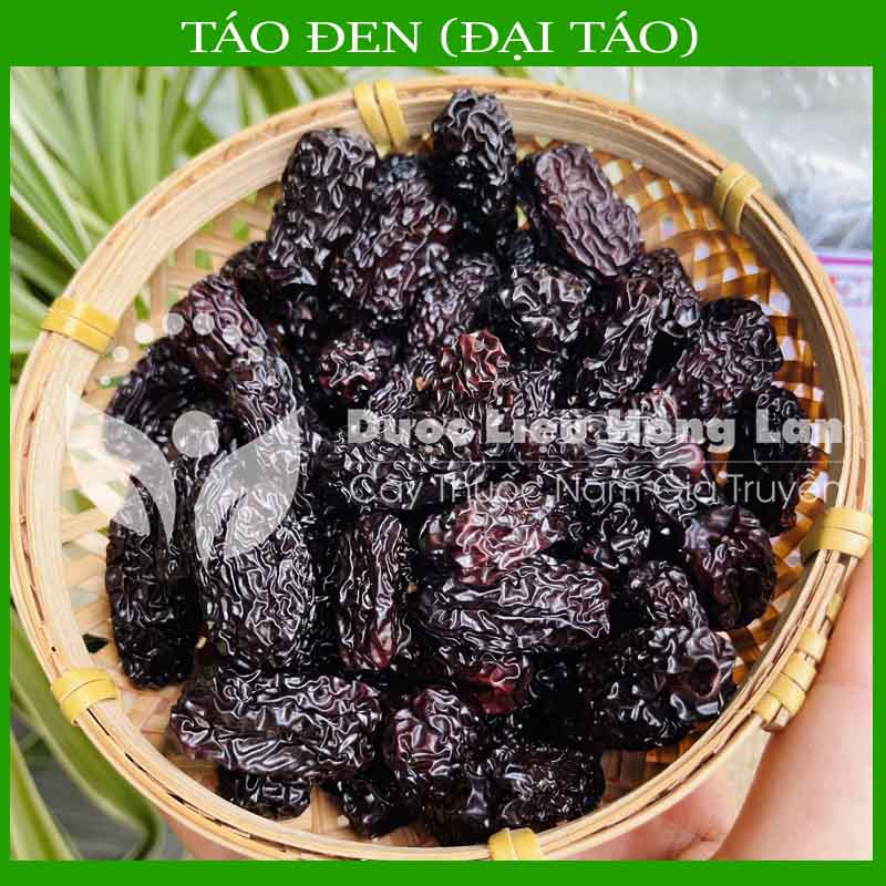 Quả táo đen khô loại 1 đóng gói 1kg - công ty dược liệu hồng lan