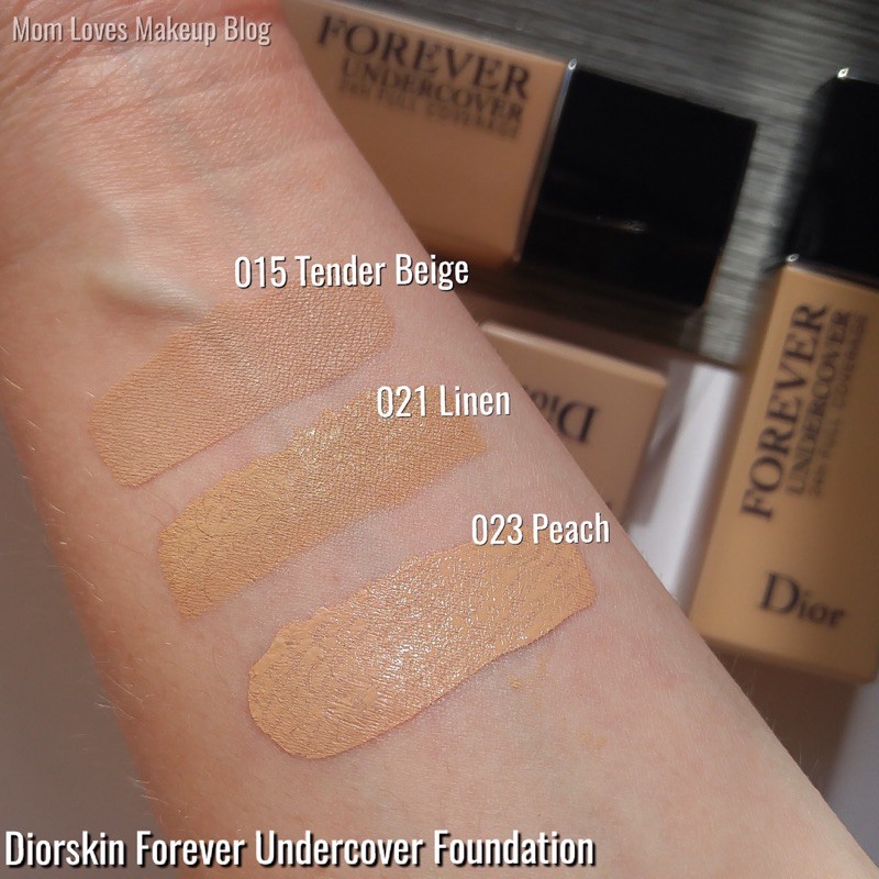 Dior  DiorSkin Forever Undercover Foundation Review and Swatches  The  Happy Sloths Beauty Makeup and Skincare Blog with Reviews and Swatches