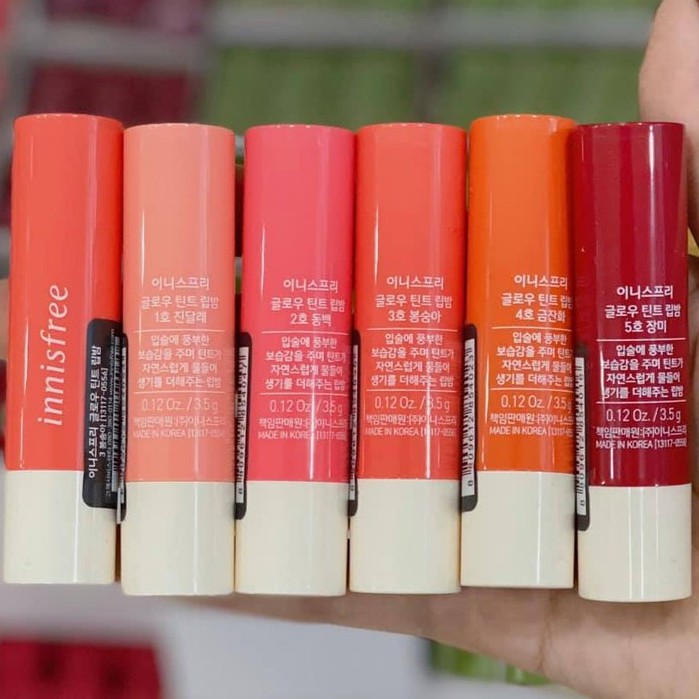 Son Dưỡng Innisfree Glow Tint Lip Balm