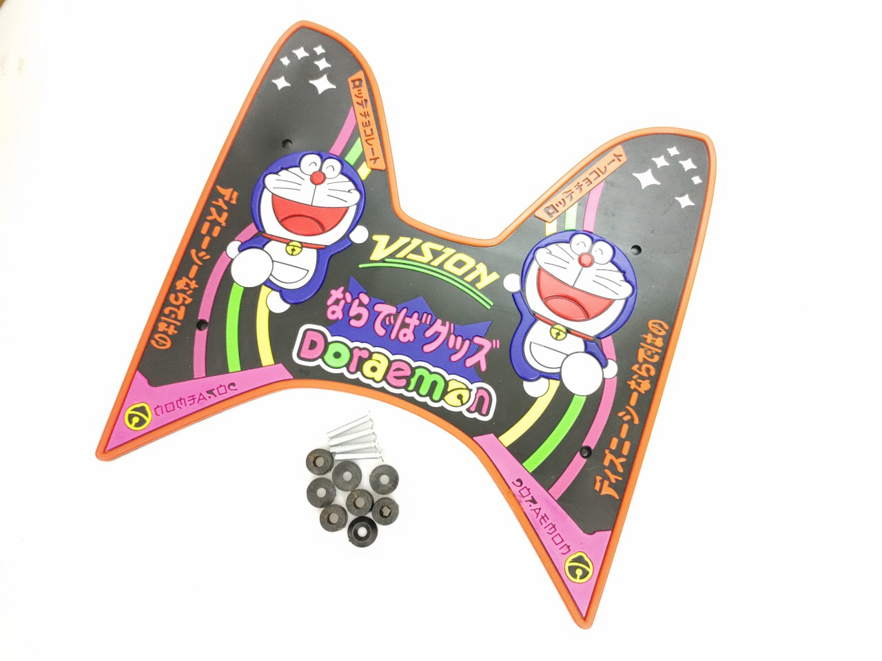 thảm lót chân xe vision doraemon
