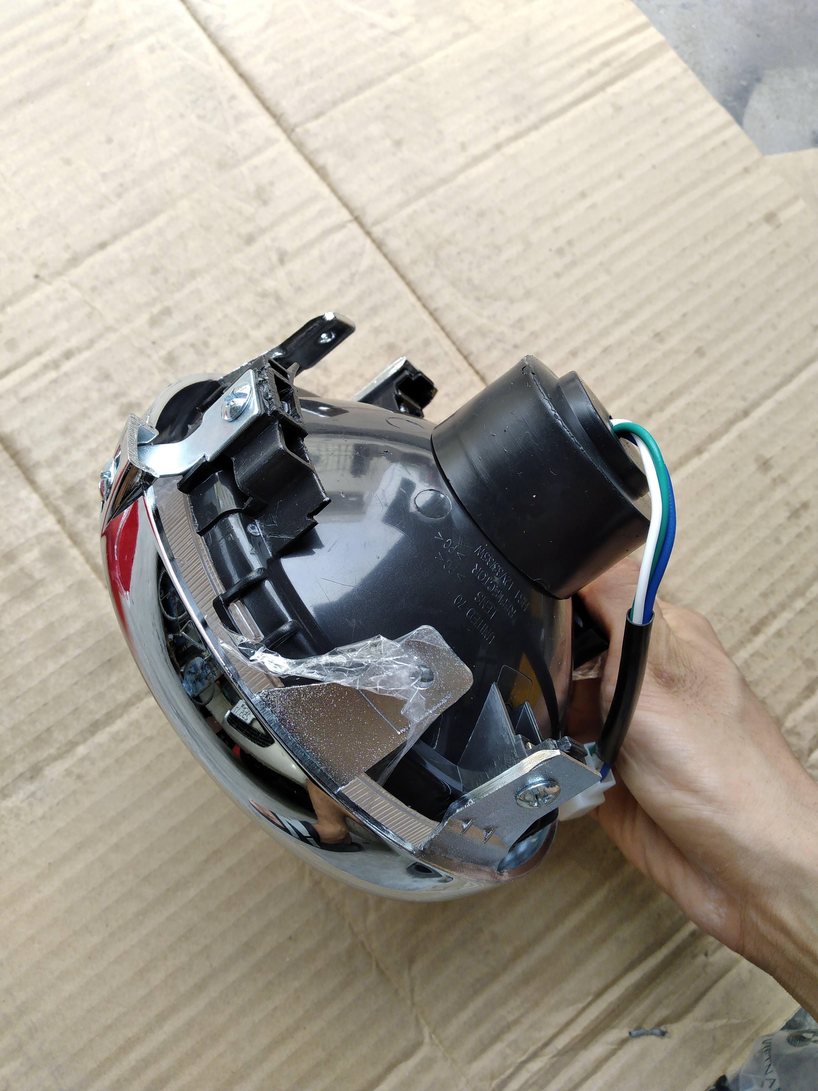 pha đèn tròn xe CUB đời mới