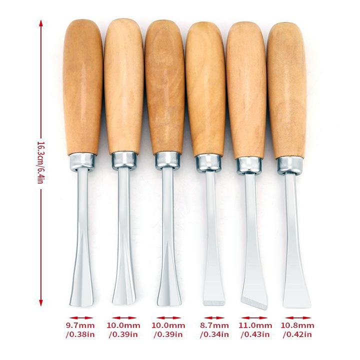 Mũi Đục Gỗ Vĩ 6 Cây