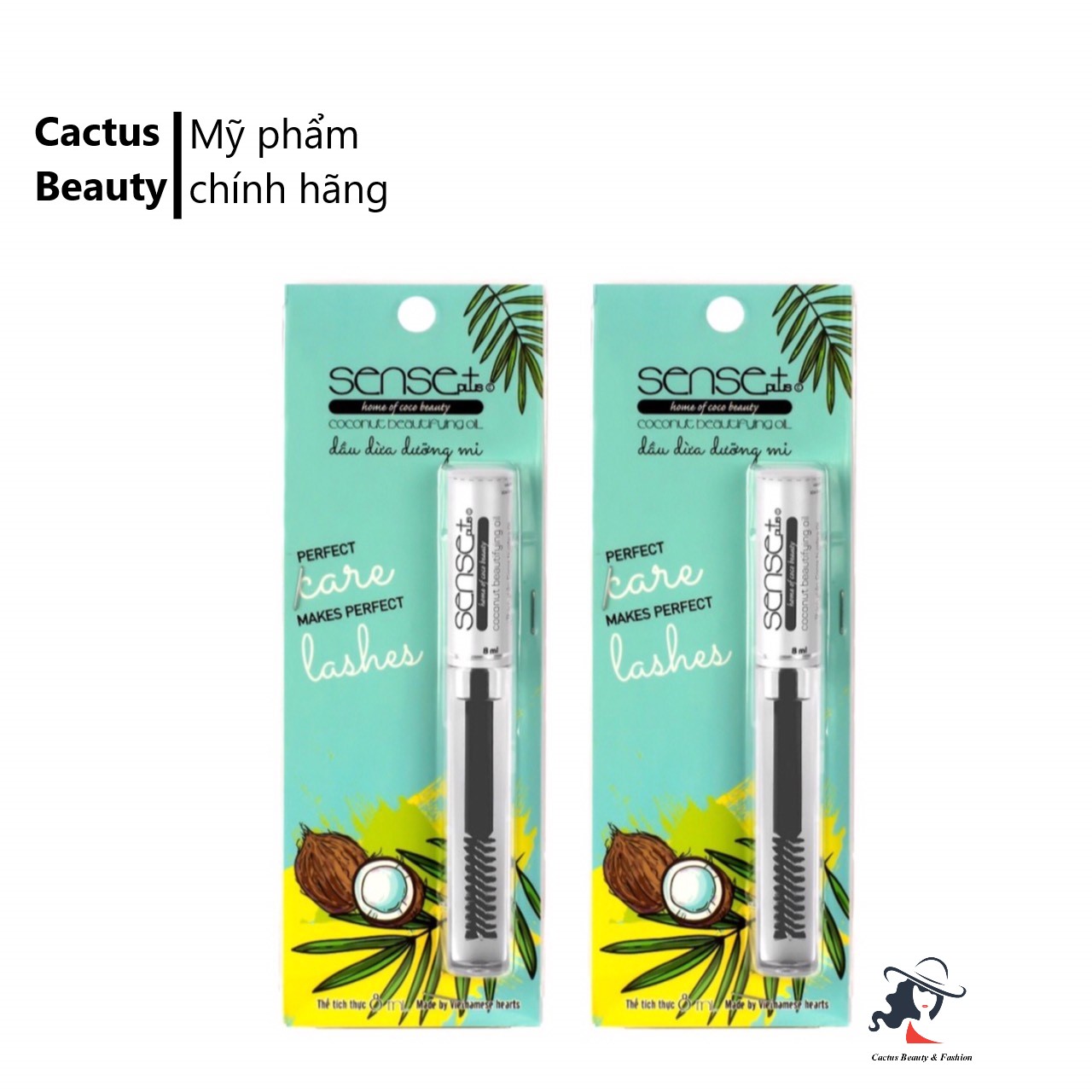 [HCM]Dưỡng mi dầu dừa Sense Plus 8ml