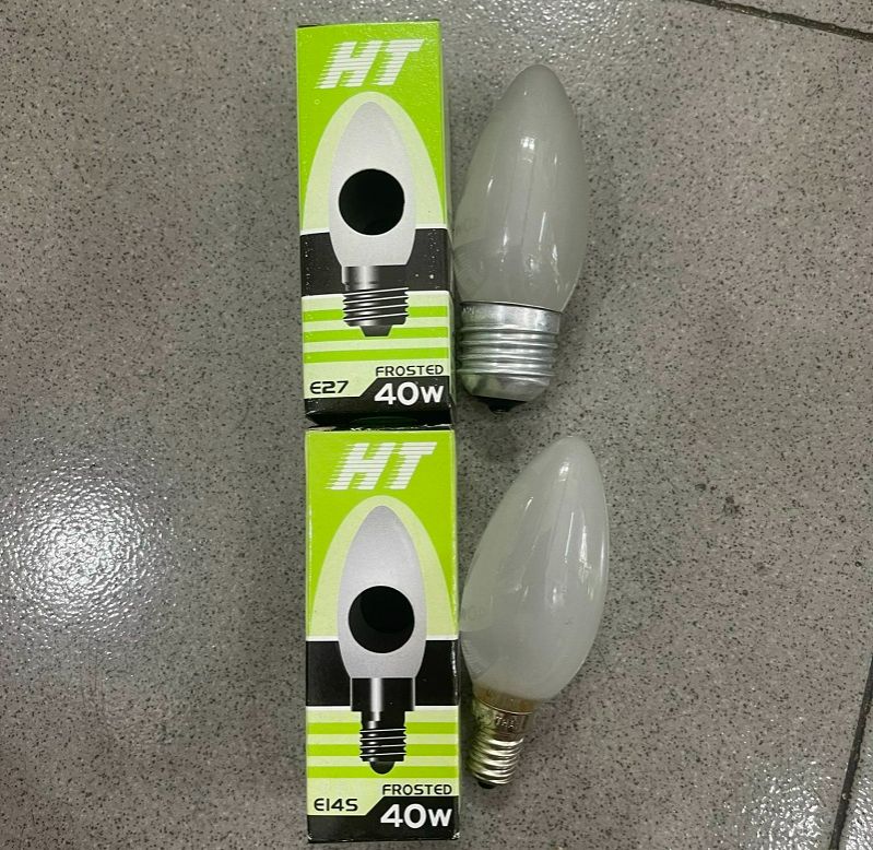 Bóng Đèn Sợi Đốt C35 (Sợi Tóc) Cà Na (Quả/ Trái Nhót) 40W
