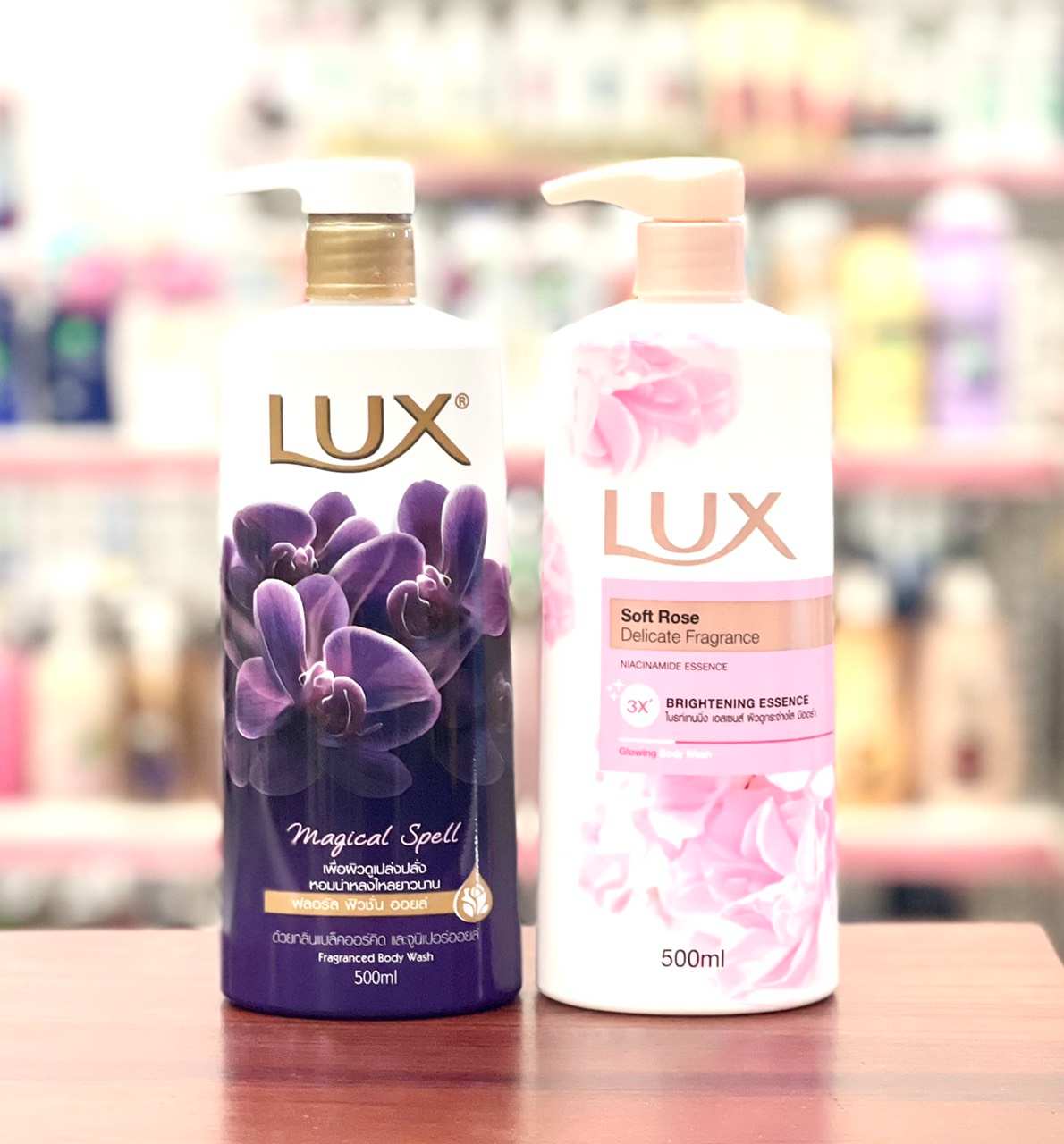 SET 2 CHAI SỮA TẮM LUX THÁI LAN 500ML