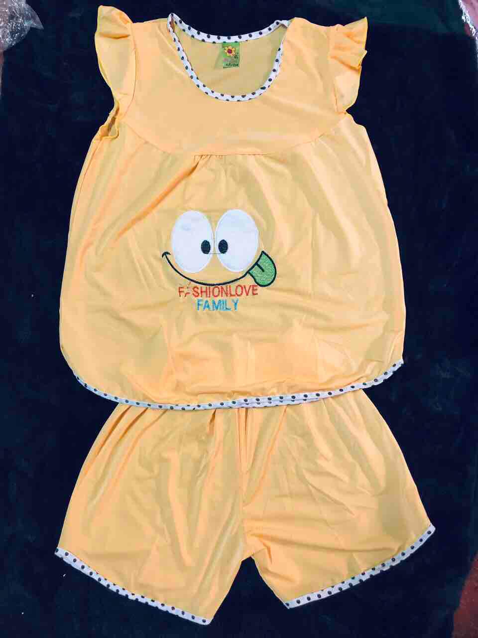 Combo 4 bộ thun lạnh bé gái size 30-40kg
