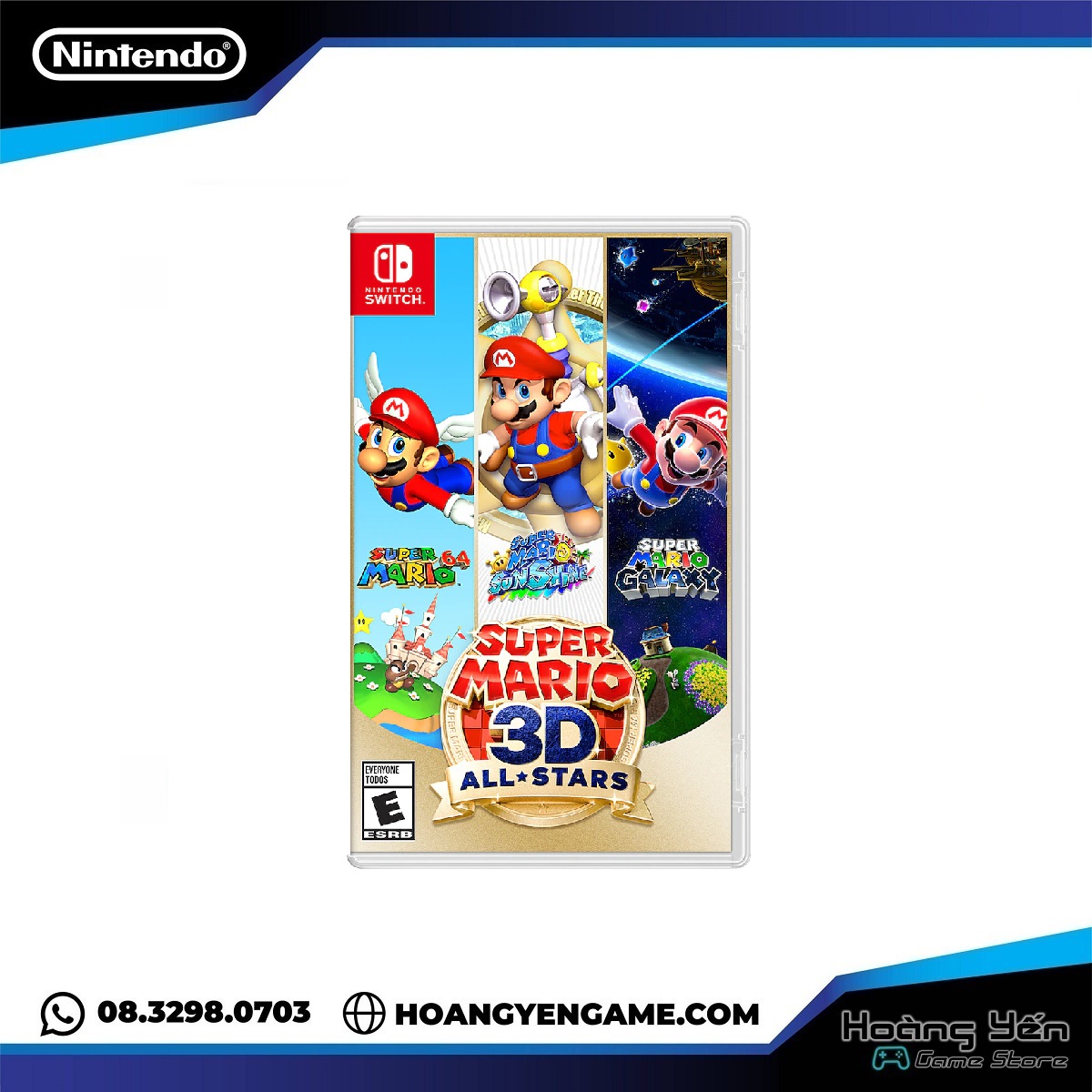 Mario 3d All The Games For Nintendo Switch HCM]Thẻ Game Super - Main Image