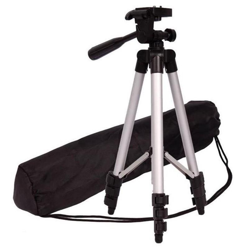Giá Đỡ Điện Thoại 3 Chân Quay Phim Chụp Ảnh- Chân Máy Ảnh Tripod 3110 Chất Liệu Nhôm Cao Cấp