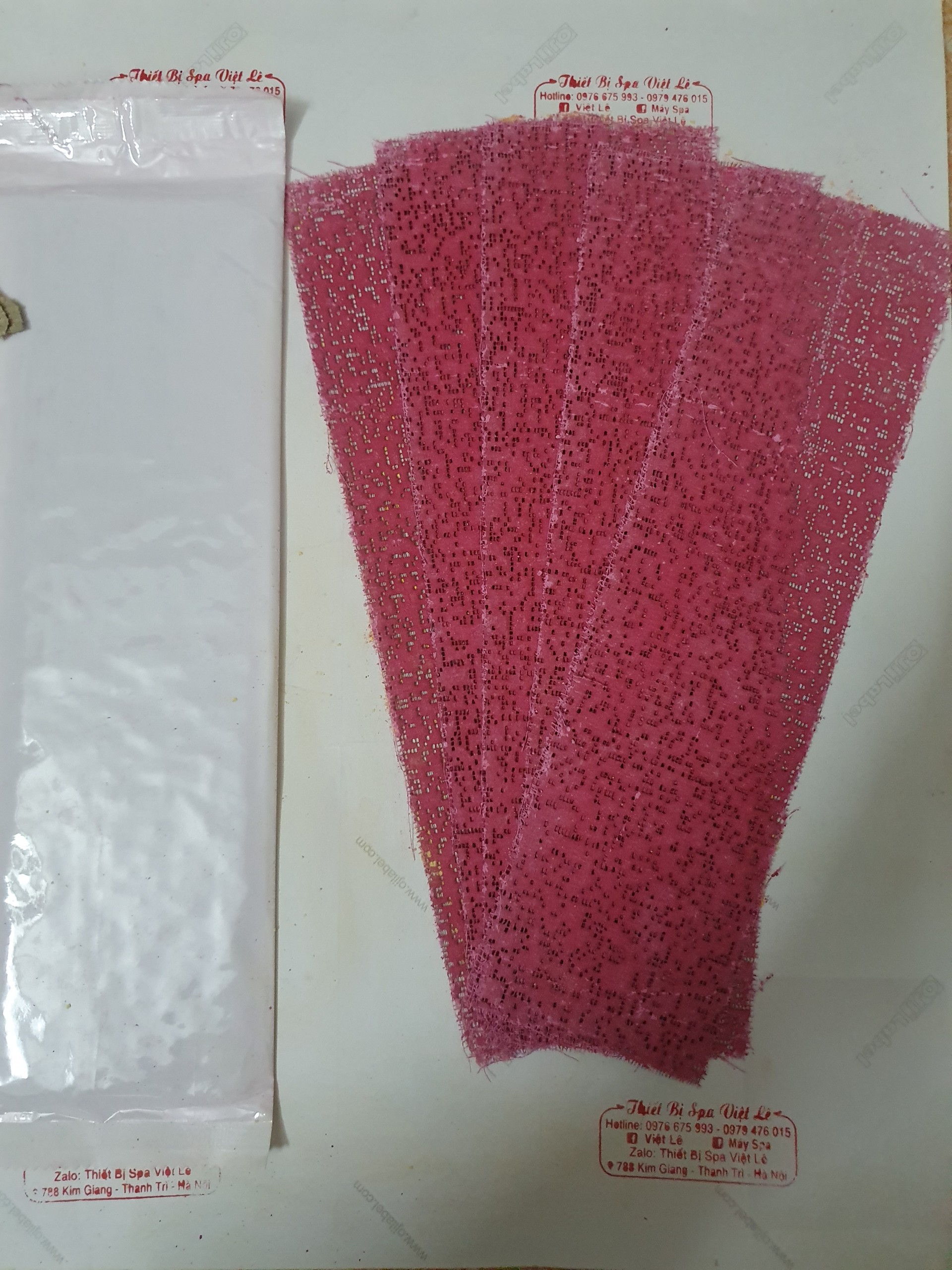 Mặt nạ thạch cao lụa , mặt nạ nâng cơ - 1 set 5 miếng