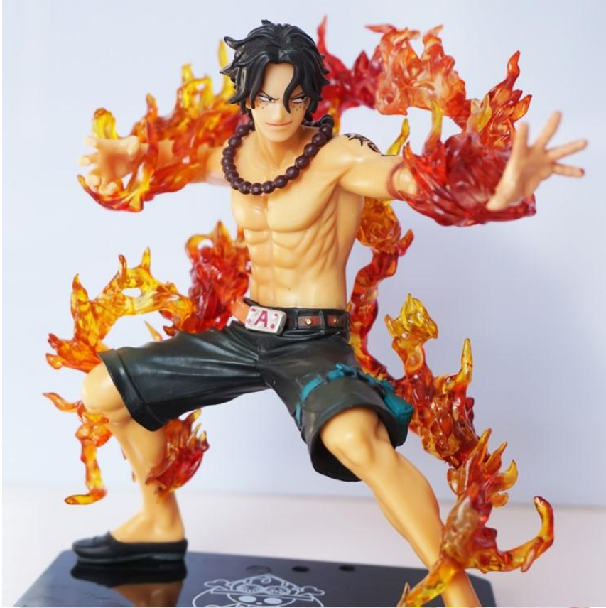 Mô hình đồ chơi one piece hỏa quyền Portgas D Ace bằng nhựa PVC cao cấp