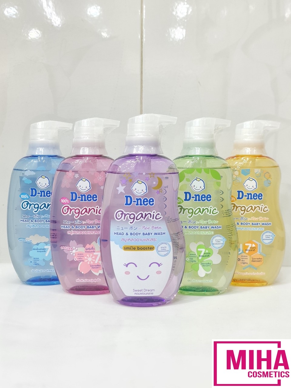 Sữa Tắm Gội Cho Bé DNEE 380ml Thái Lan