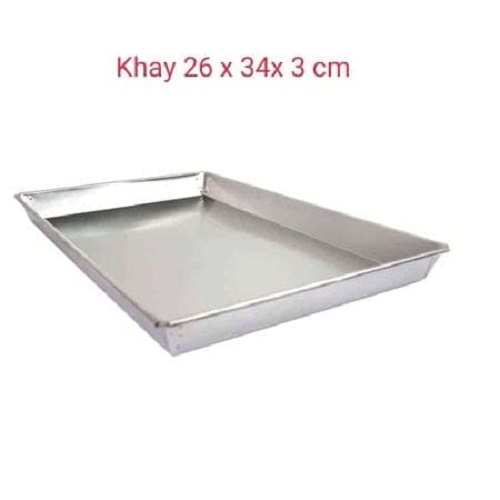 Khay nhôm gia công chữ nhật/ khay bông lan cuộn 263 cm