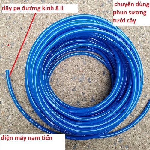 dây phun sương  8mm dùng cho phun sương , làm mát