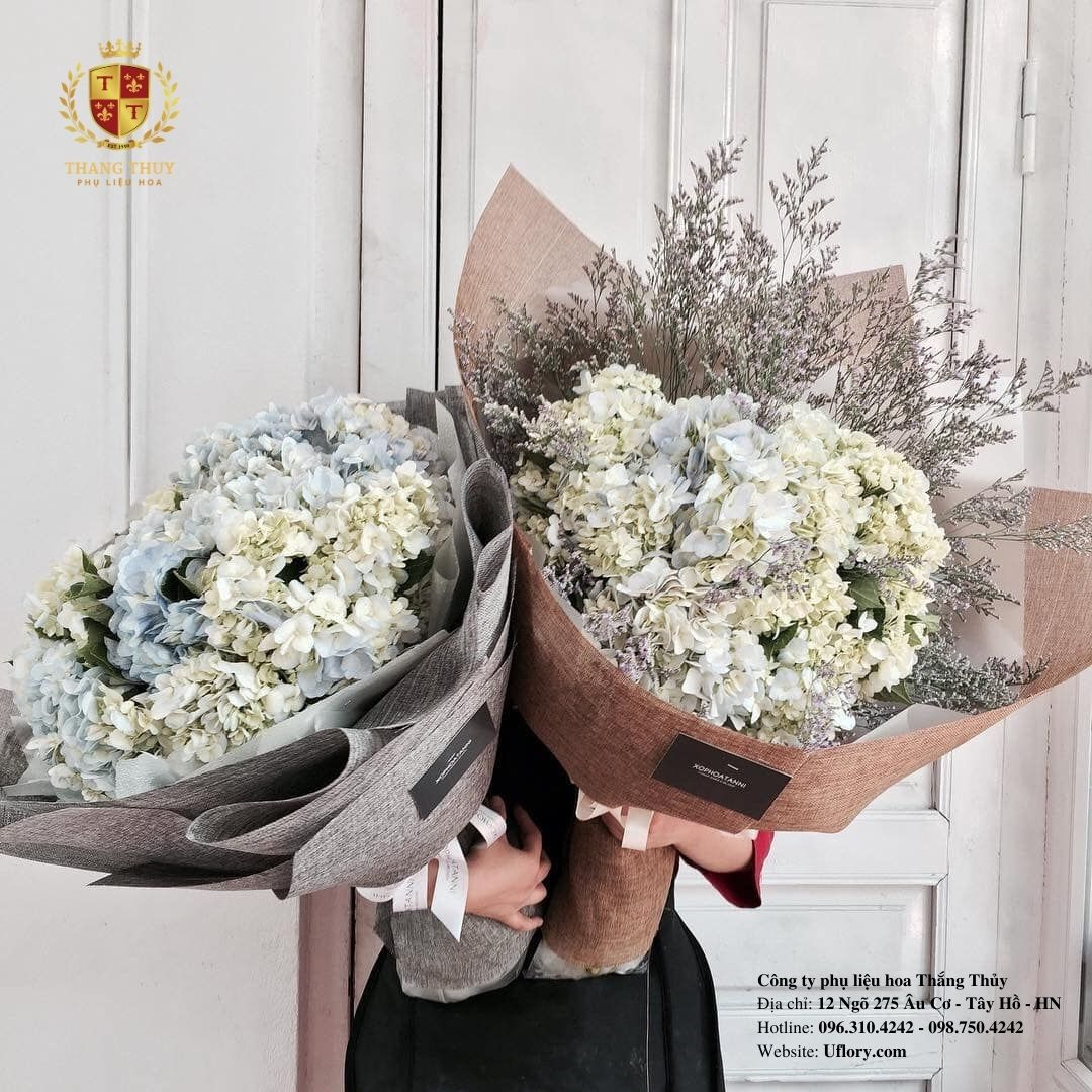 Giấy gói hoa lưới thô đũi