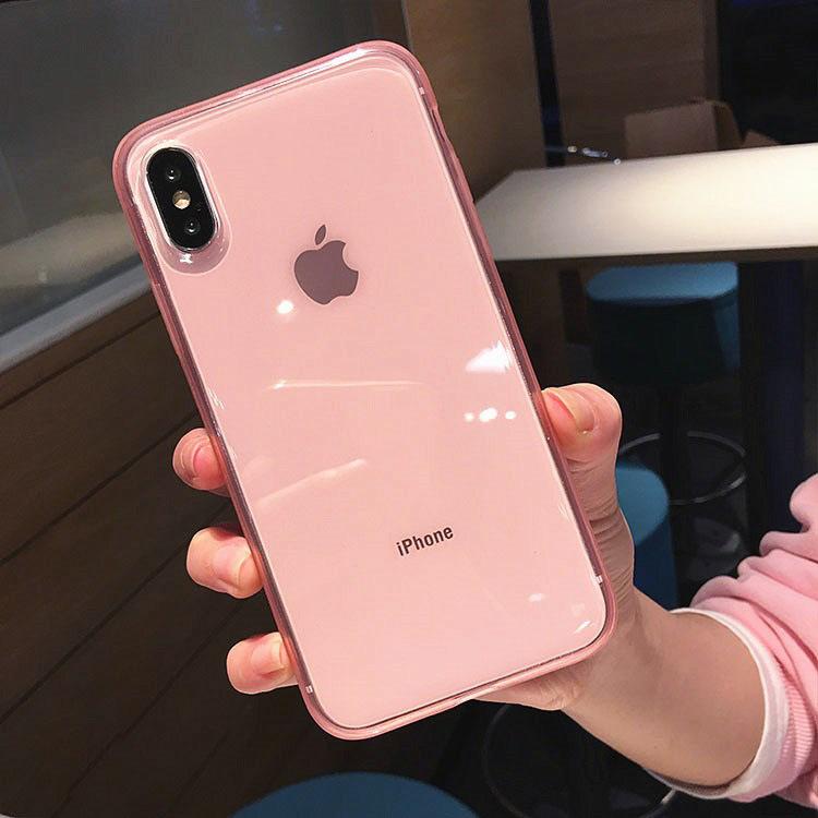 [ IPHONE ] Ốp Lưng 6 Màu Trong Suốt Cao Cấp