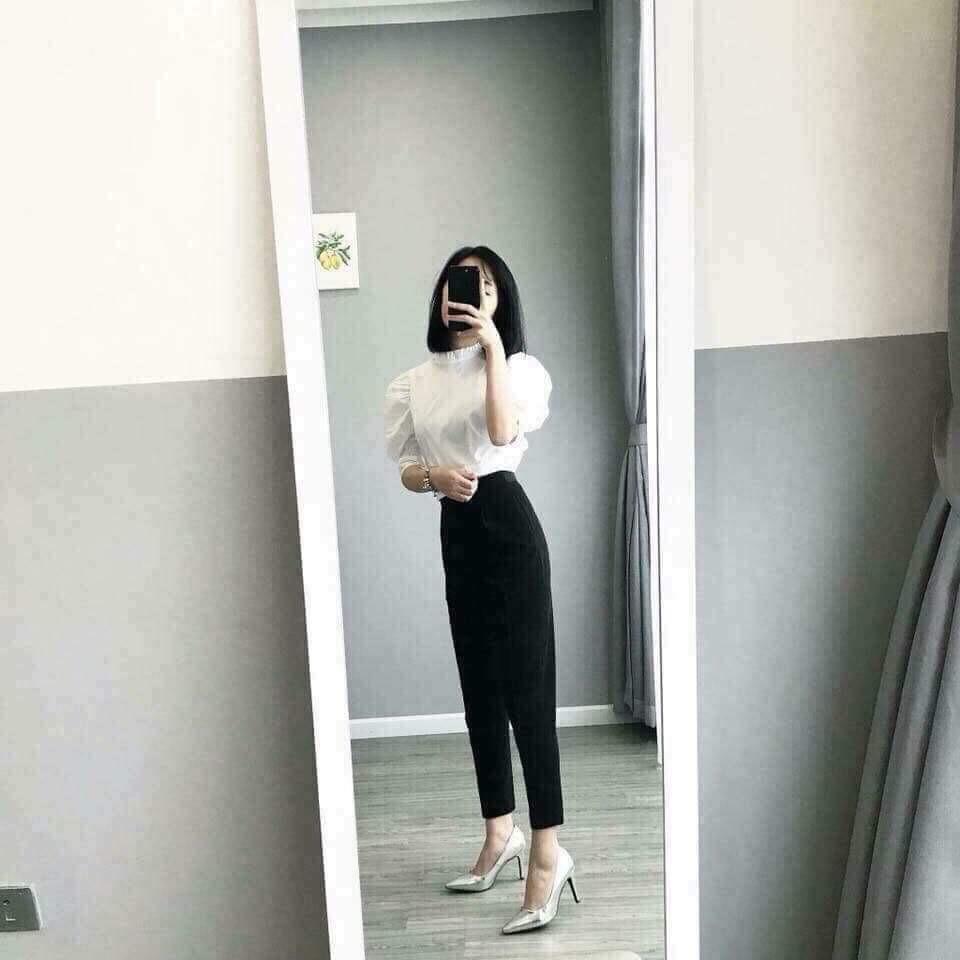 Quần baggy cạp chun sạn thái SLA0203