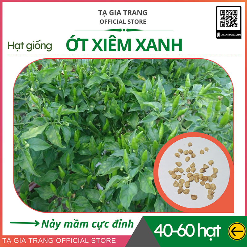 Hạt giống ớt xiêm  - Gói 0,2g